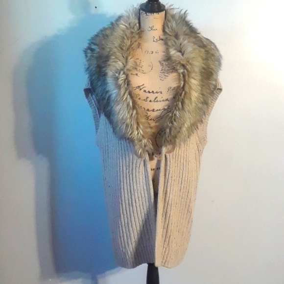 Ralph Lauren Jackets & Blazers - Faux Fur Ralph Lauren Cardigan